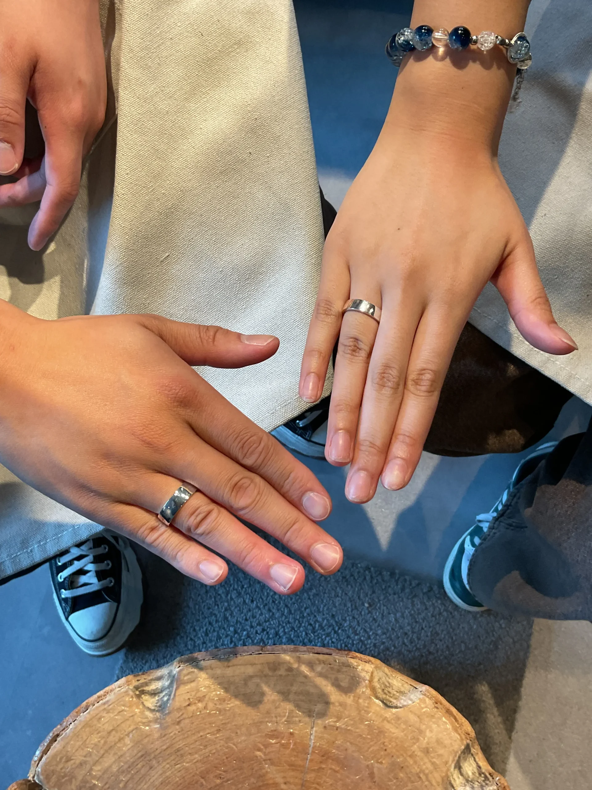 ｜K様・T様【初のリング制作で楽しかったです】