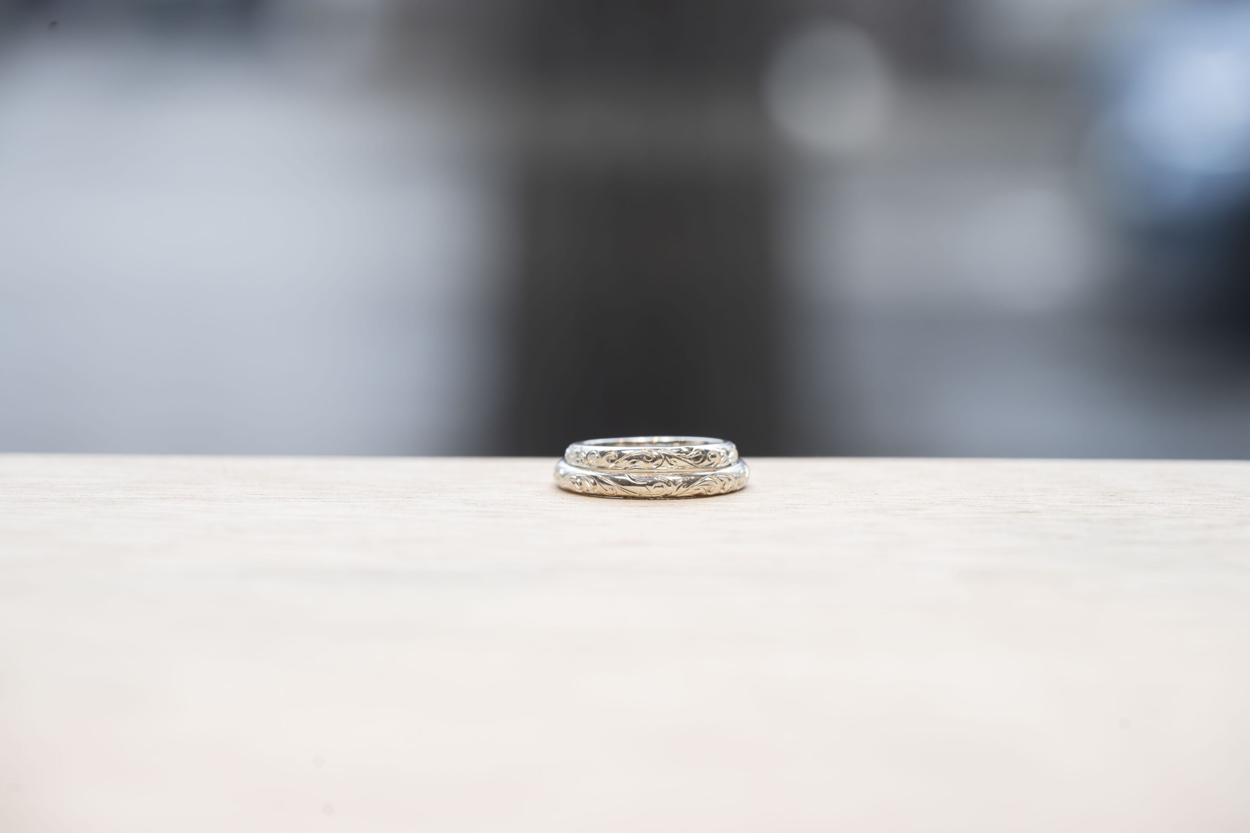 ペアリング（彫金工法）ハワイアン