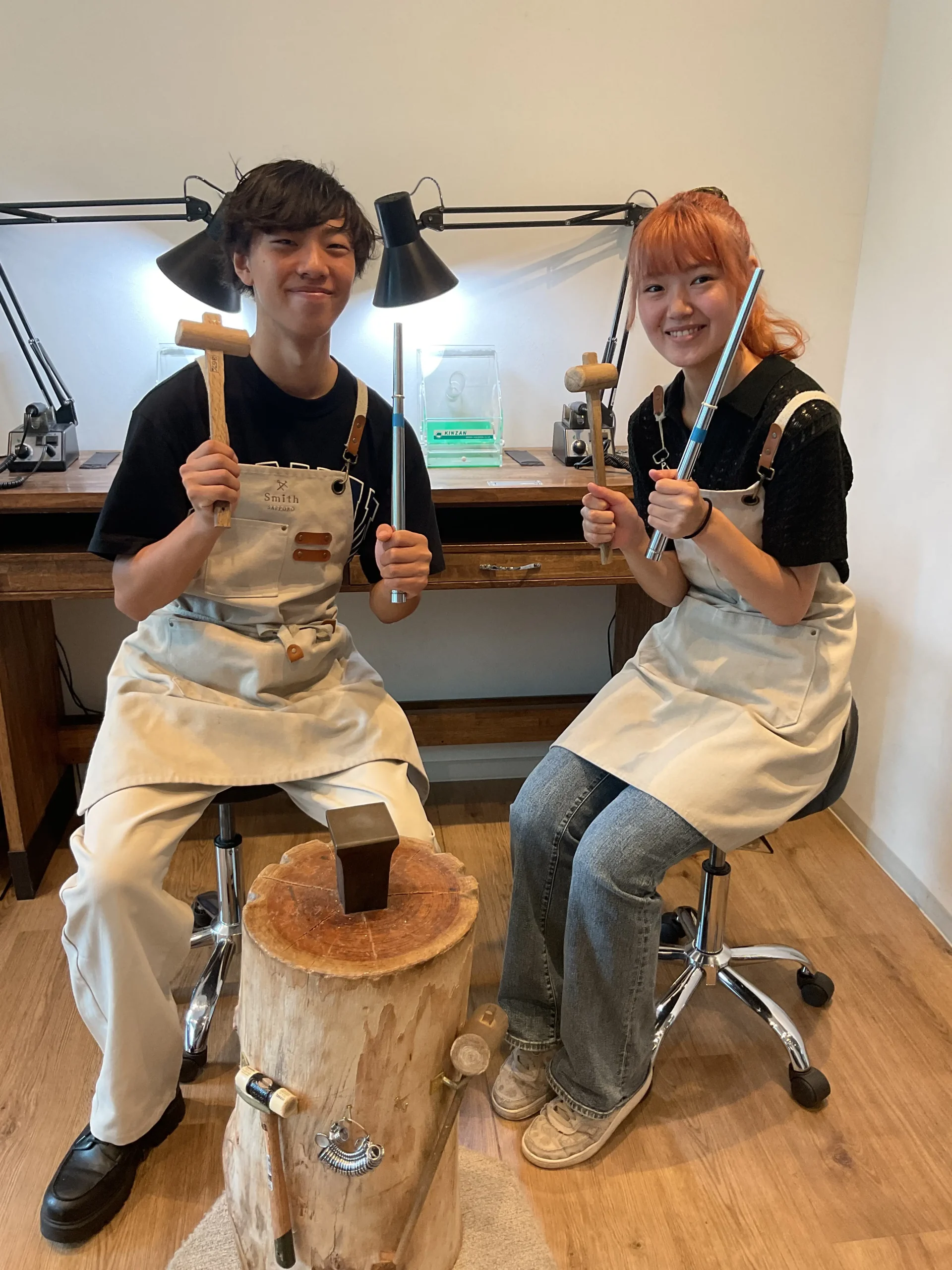 ｜O様・O様【お互いにリングを作り合うことで楽しい思い出が出来ました】