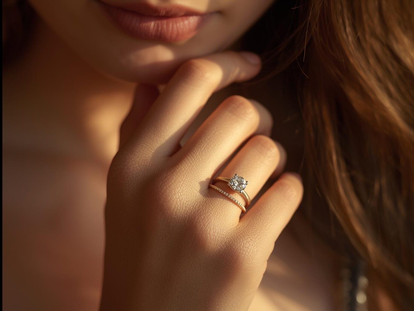 指輪重ね付け | 工房Smith札幌 結婚指輪・婚約指輪の重ね付け