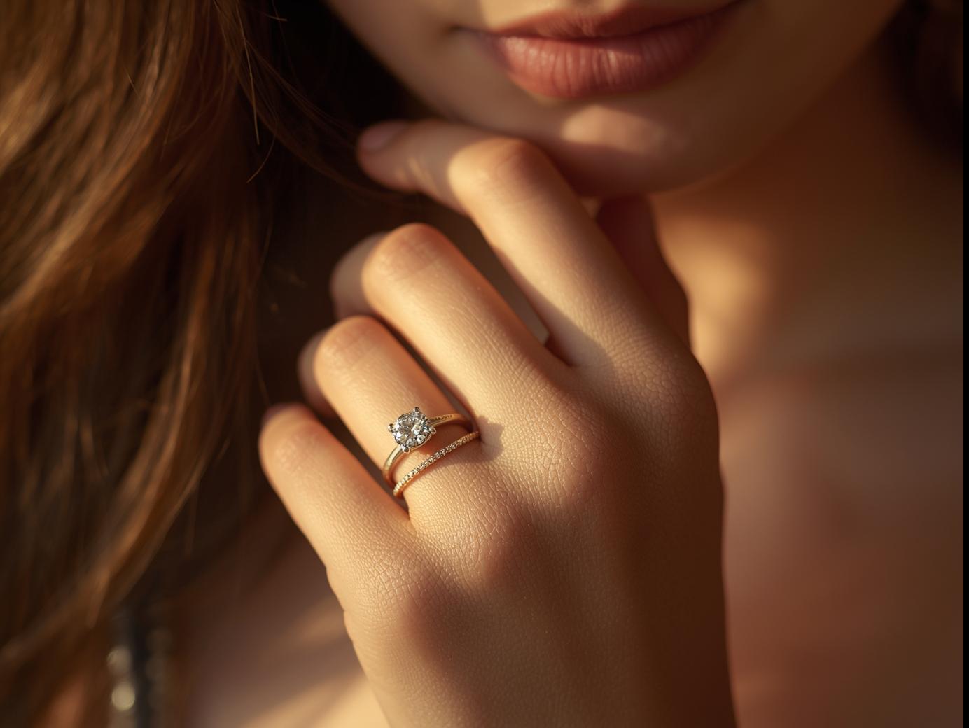 指輪重ね付け | 工房Smith札幌 結婚指輪・婚約指輪の重ね付け