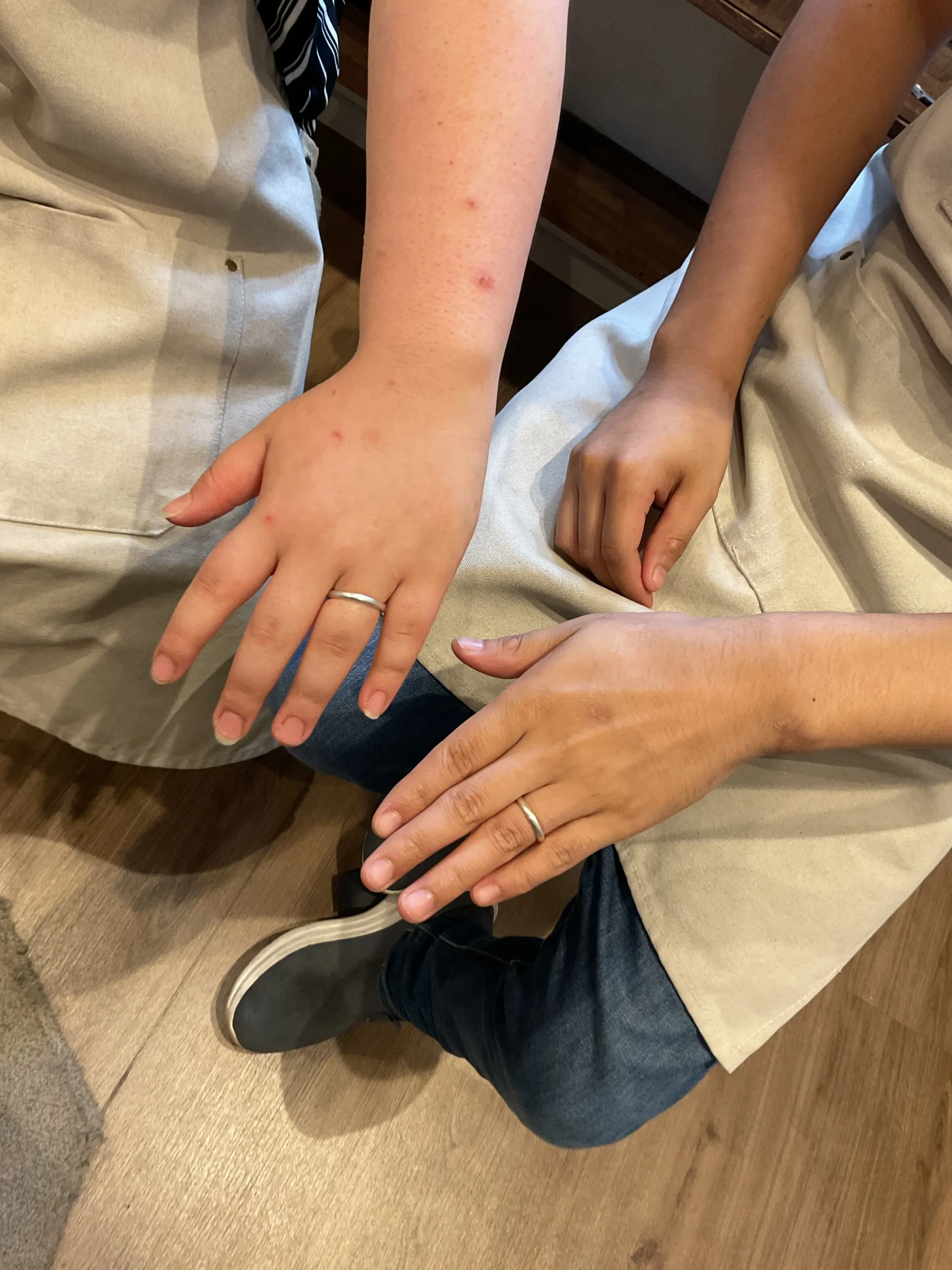 ｜S様・F様【不器用なりに2人で上手にできて楽しかったです】