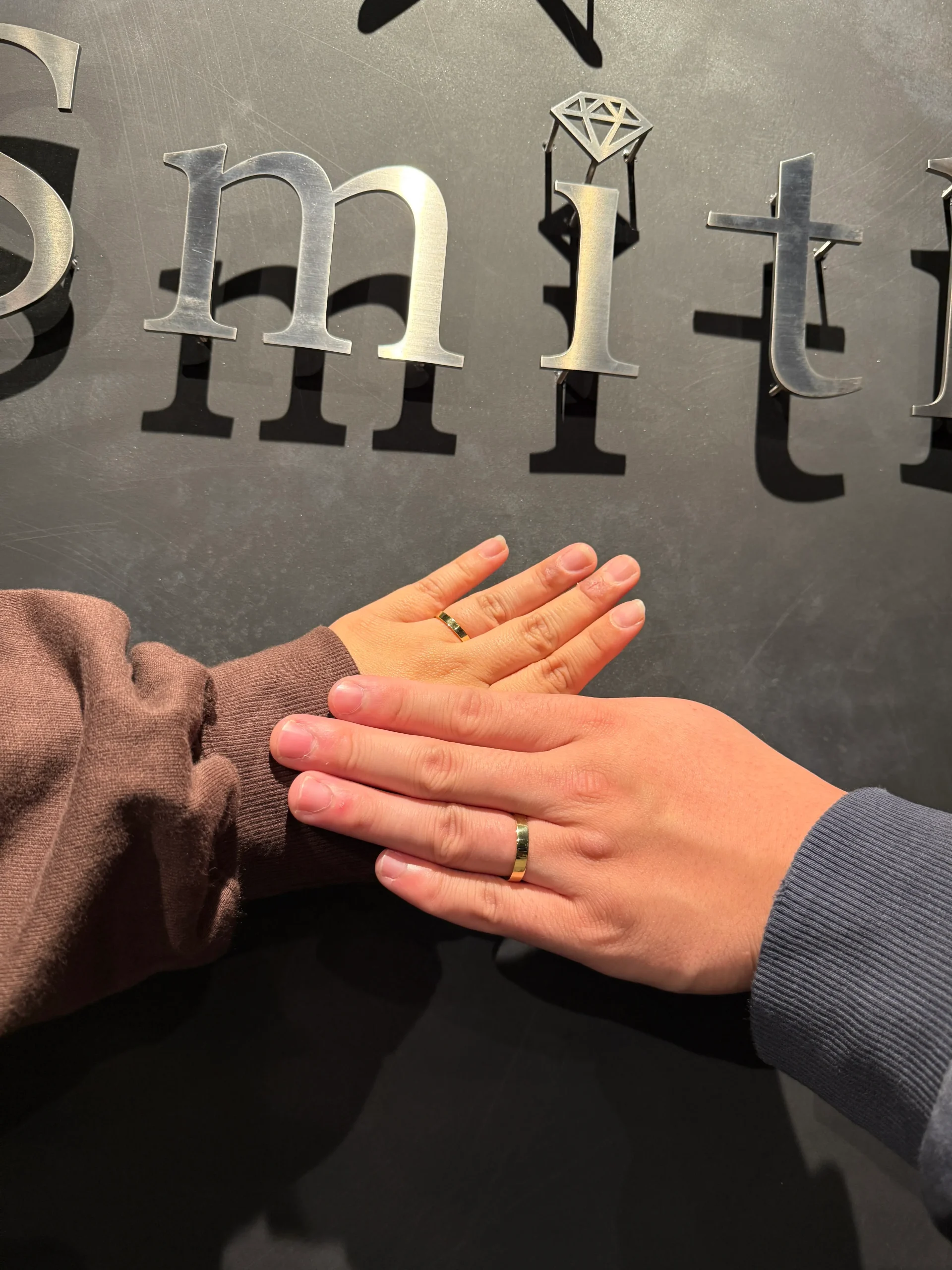 ｜T様【自分たちで作ることで世界に１つしかない大切な結婚指輪になりました】