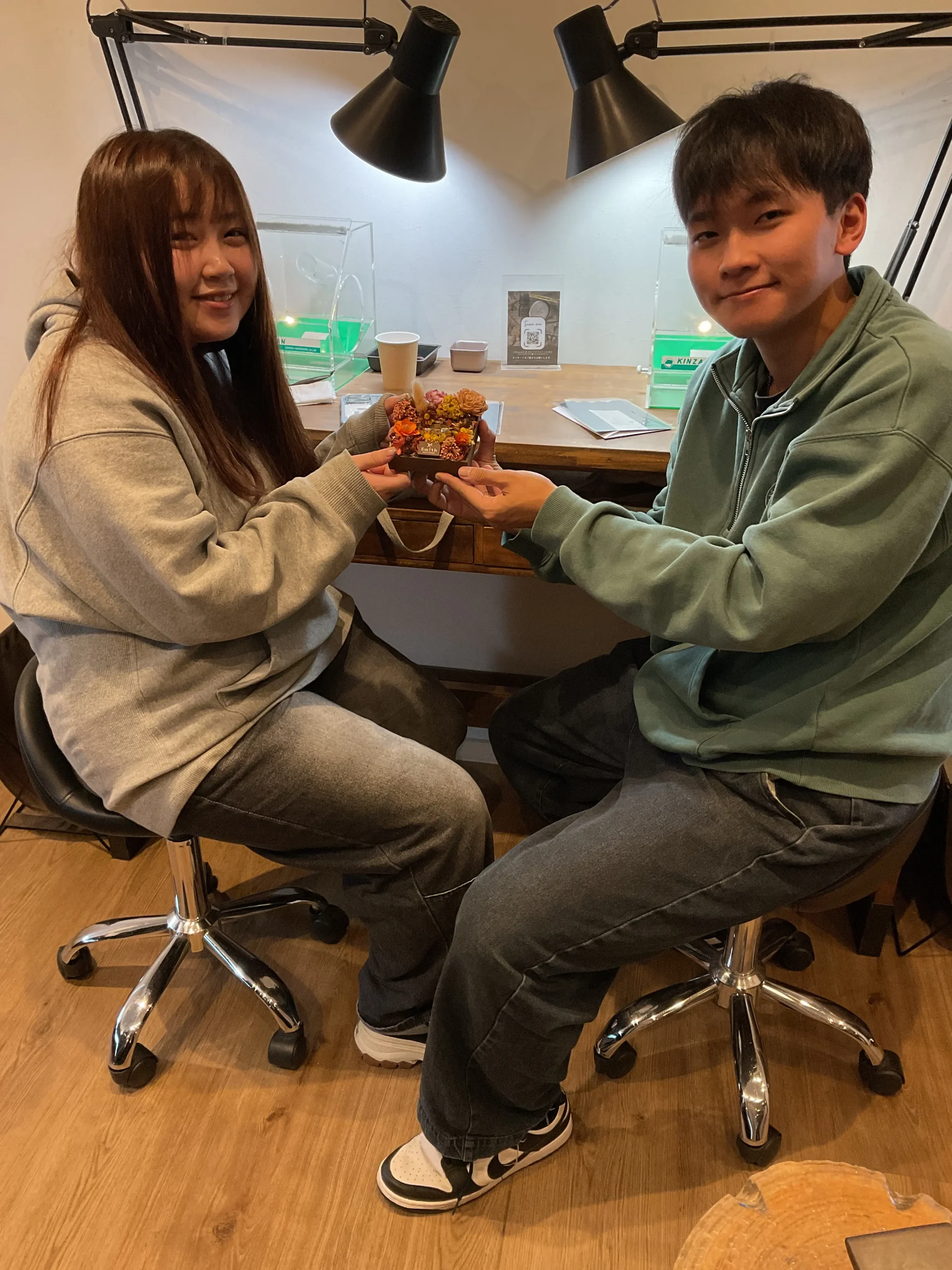 ｜H様・H様【初めての指輪作りで緊張しましたがとても楽しく作れました】